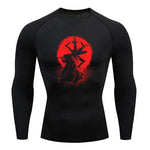 Sportswear for Men Gym Anime Berserker Men Compression T-shirt Sports Tights Fitness Long Sleeve Running Training Sportswear - AMAZON FACTORY