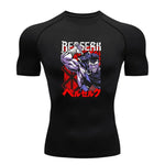 Sportswear for Men Gym Anime Berserker Men Compression T-shirt Sports Tights Fitness Long Sleeve Running Training Sportswear - AMAZON FACTORY