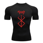 Sportswear for Men Gym Anime Berserker Men Compression T-shirt Sports Tights Fitness Long Sleeve Running Training Sportswear - AMAZON FACTORY