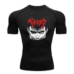 Sportswear for Men Gym Anime Berserker Men Compression T-shirt Sports Tights Fitness Long Sleeve Running Training Sportswear - AMAZON FACTORY