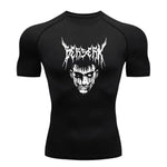 Sportswear for Men Gym Anime Berserker Men Compression T-shirt Sports Tights Fitness Long Sleeve Running Training Sportswear - AMAZON FACTORY