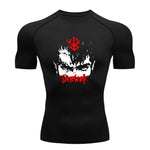 Sportswear for Men Gym Anime Berserker Men Compression T-shirt Sports Tights Fitness Long Sleeve Running Training Sportswear - AMAZON FACTORY