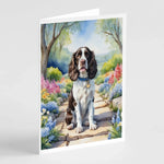 Spring Path Greeting Cards - Size: 5X7 | Pack Of: 8 | Collection name: Spring path - AMAZON FACTORY