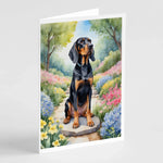 Spring Path Greeting Cards - Size: 5X7 | Pack Of: 8 | Collection name: Spring path - AMAZON FACTORY