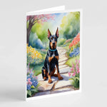 Spring Path Greeting Cards - Size: 5X7 | Pack Of: 8 | Collection name: Spring path - AMAZON FACTORY