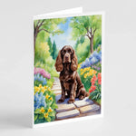 Spring Path Greeting Cards - Size: 5X7 | Pack Of: 8 | Collection name: Spring path - AMAZON FACTORY