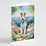 Spring Path Greeting Cards - Size: 5X7 | Pack Of: 8 | Collection name: Spring path - AMAZON FACTORY