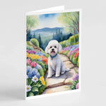 Spring Path Greeting Cards - Size: 5X7 | Pack Of: 8 | Collection name: Spring path - AMAZON FACTORY