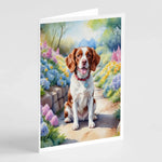 Spring Path Greeting Cards - Size: 5X7 | Pack Of: 8 | Collection name: Spring path - AMAZON FACTORY