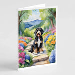 Spring Path Greeting Cards - Size: 5X7 | Pack Of: 8 | Collection name: Spring path - AMAZON FACTORY