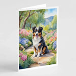 Spring Path Greeting Cards - Size: 5X7 | Pack Of: 8 | Collection name: Spring path - AMAZON FACTORY
