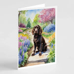 Spring Path Greeting Cards - Size: 5X7 | Pack Of: 8 | Collection name: Spring path - AMAZON FACTORY