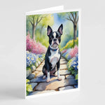 Spring Path Greeting Cards - Size: 5X7 | Pack Of: 8 | Collection name: Spring path - AMAZON FACTORY