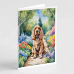 Spring Path Greeting Cards - Size: 5X7 | Pack Of: 8 | Collection name: Spring path - AMAZON FACTORY