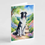 Spring Path Greeting Cards - Size: 5X7 | Pack Of: 8 | Collection name: Spring path - AMAZON FACTORY