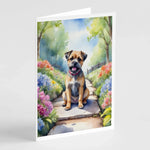 Spring Path Greeting Cards - Size: 5X7 | Pack Of: 8 | Collection name: Spring path - AMAZON FACTORY
