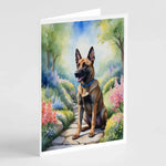 Spring Path Greeting Cards - Size: 5X7 | Pack Of: 8 | Collection name: Spring path - AMAZON FACTORY
