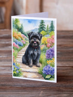 Spring Path Greeting Cards - Size: 5X7 | Pack Of: 8 | Collection name: Spring path - AMAZON FACTORY