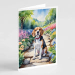 Spring Path Greeting Cards - Size: 5X7 | Pack Of: 8 | Collection name: Spring path - AMAZON FACTORY