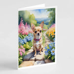 Spring Path Greeting Cards - Size: 5X7 | Pack Of: 8 | Collection name: Spring path - AMAZON FACTORY