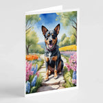 Spring Path Greeting Cards - Size: 5X7 | Pack Of: 8 | Collection name: Spring path - AMAZON FACTORY