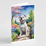 Spring Path Greeting Cards - Size: 5X7 | Pack Of: 8 | Collection name: Spring path - AMAZON FACTORY