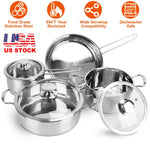 Stainless Steel Cookware Set-AMAZON FACTORY