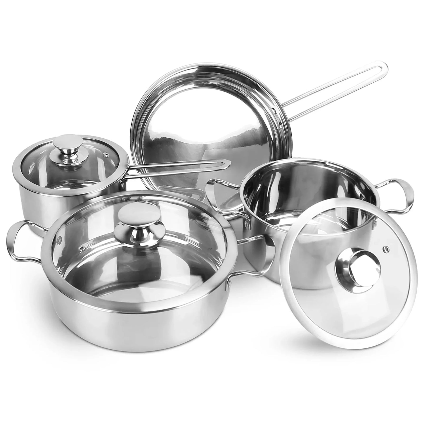 Stainless Steel Cookware Set-AMAZON FACTORY