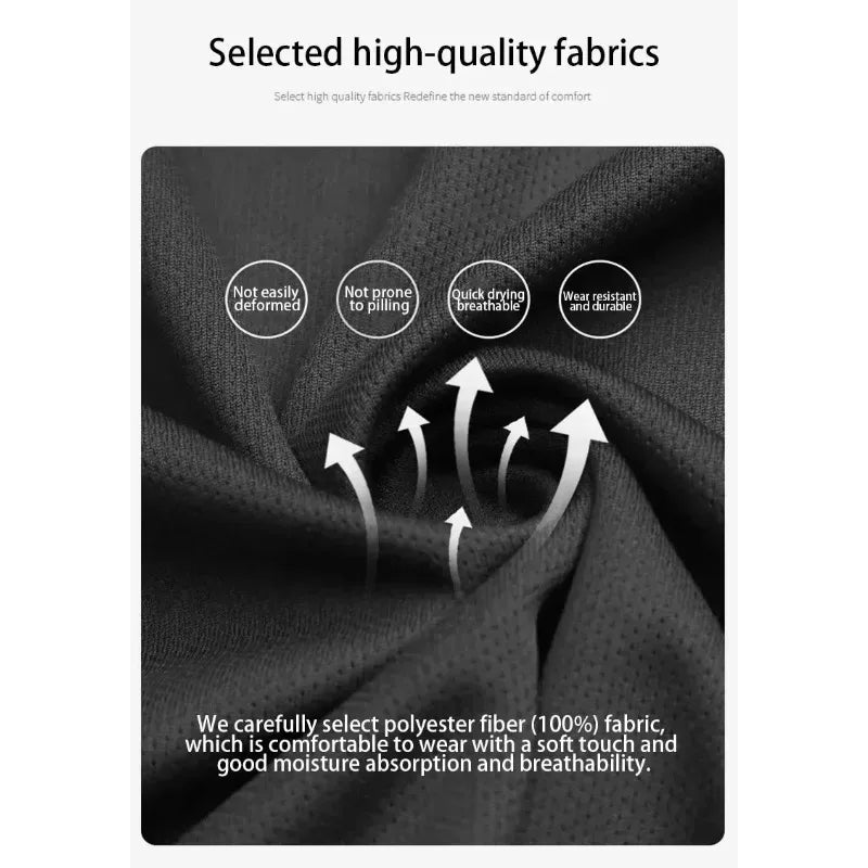 Summer men's casual short-sleeved T-shirt and shorts sports outfit - comfortable printed lightweight quick-drying set-AMAZON FACTORY