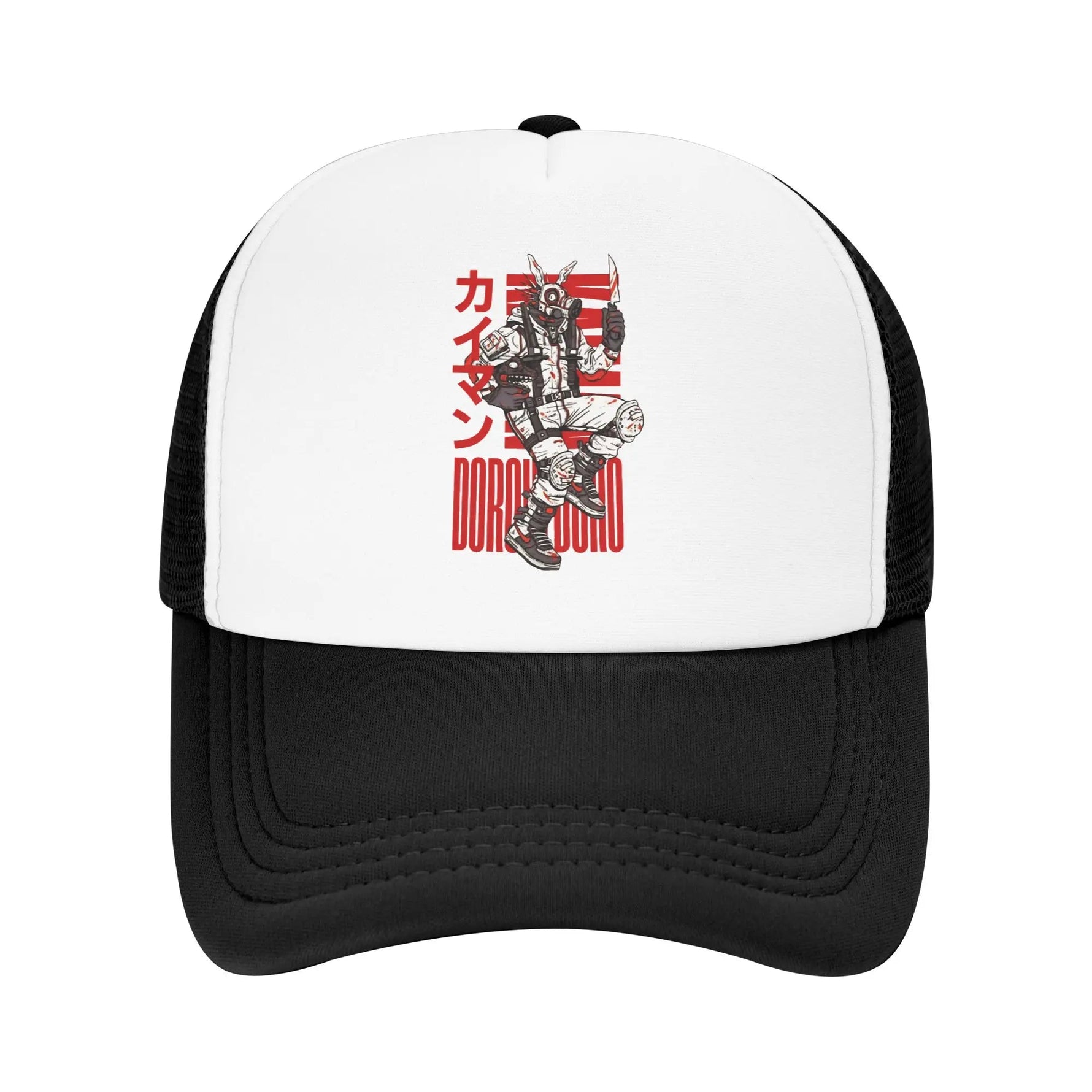 Summer Mesh Sun Hats Dorohedoro Kaiman Anime Baseball Cap Men Design Outdoor Sports Breathable Baseball Caps-AMAZON FACTORY