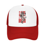 Summer Mesh Sun Hats Dorohedoro Kaiman Anime Baseball Cap Men Design Outdoor Sports Breathable Baseball Caps-AMAZON FACTORY