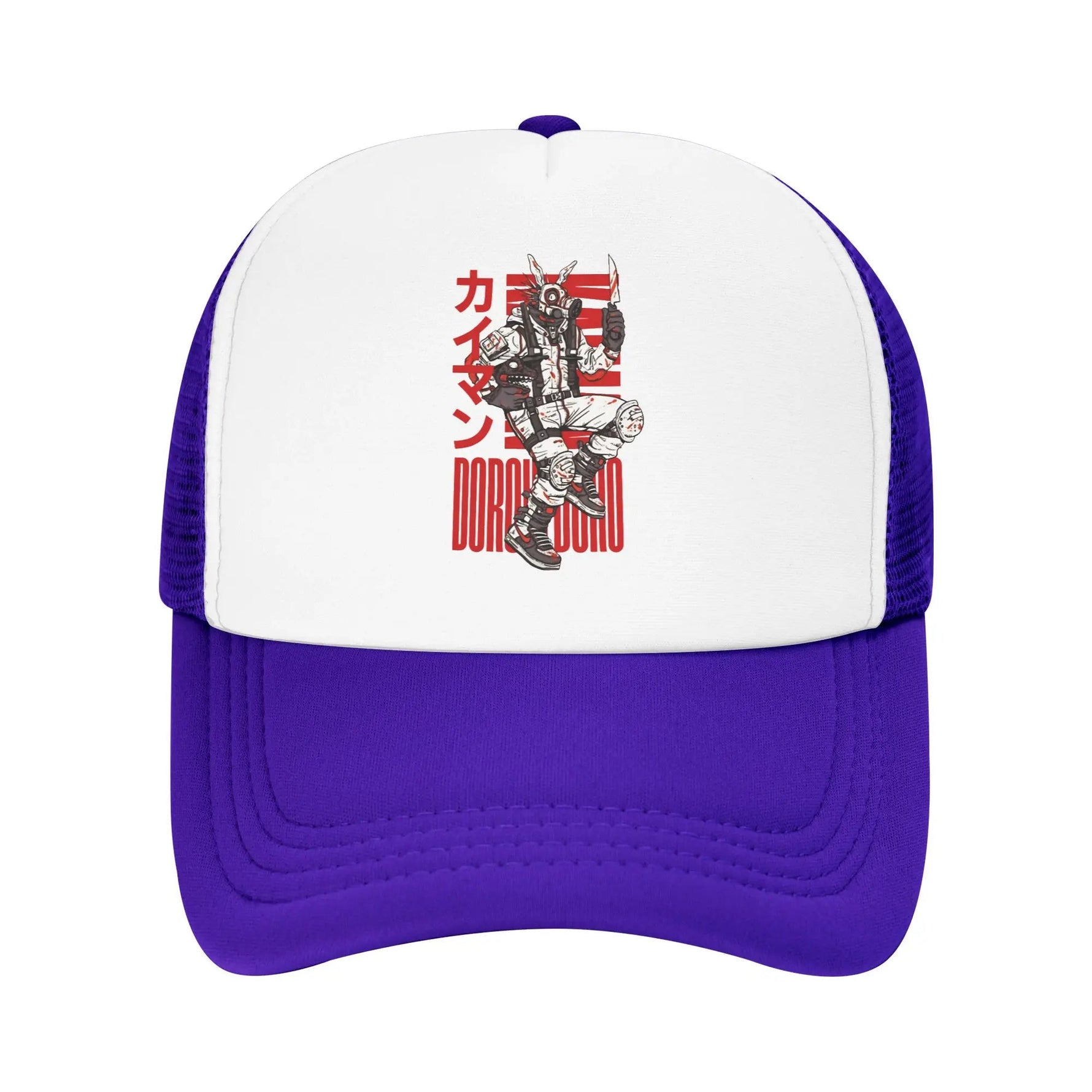 Summer Mesh Sun Hats Dorohedoro Kaiman Anime Baseball Cap Men Design Outdoor Sports Breathable Baseball Caps-AMAZON FACTORY
