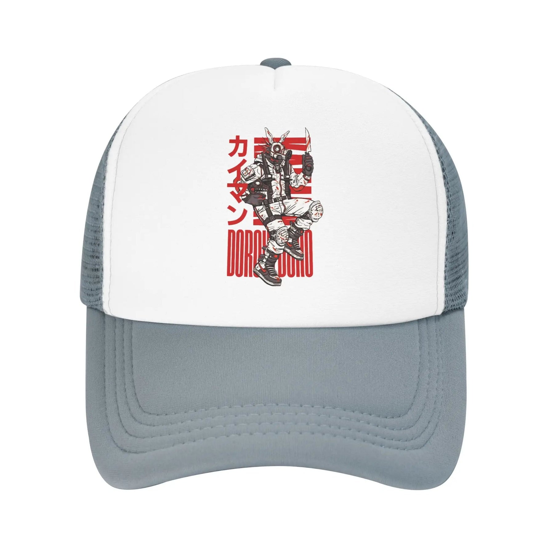 Summer Mesh Sun Hats Dorohedoro Kaiman Anime Baseball Cap Men Design Outdoor Sports Breathable Baseball Caps-AMAZON FACTORY