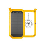 Sun Chaser Mini Solar Powered Wireless Phone Charger 10,000 mAh With LED Flood Light - AMAZON FACTORY