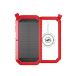 Sun Chaser Mini Solar Powered Wireless Phone Charger 10,000 mAh With LED Flood Light - AMAZON FACTORY