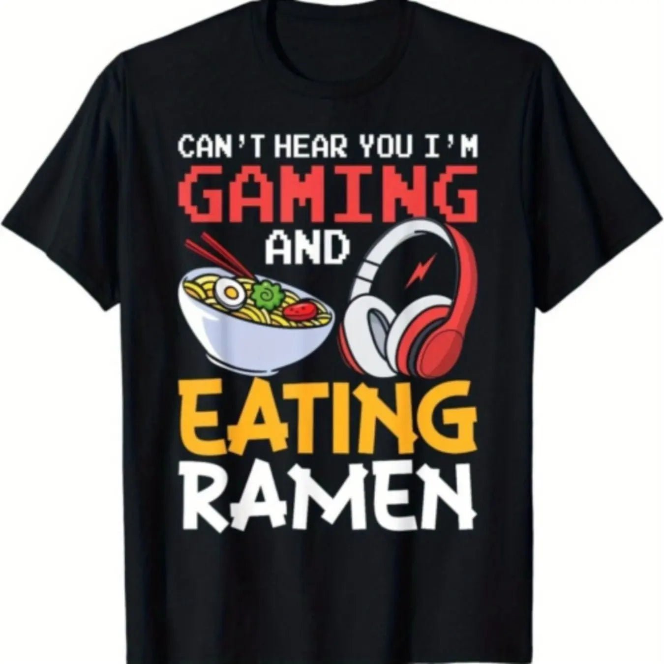 T-Shirt Casual Short Sleeve Round Neck Women Tshirt Clothing Tshirt Men Clothing New in Top & Tees Mens Clothes Tee Shirt-AMAZON FACTORY