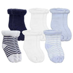 Terry Socks 6Pk-AMAZON FACTORY