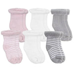 Terry Socks 6Pk-AMAZON FACTORY