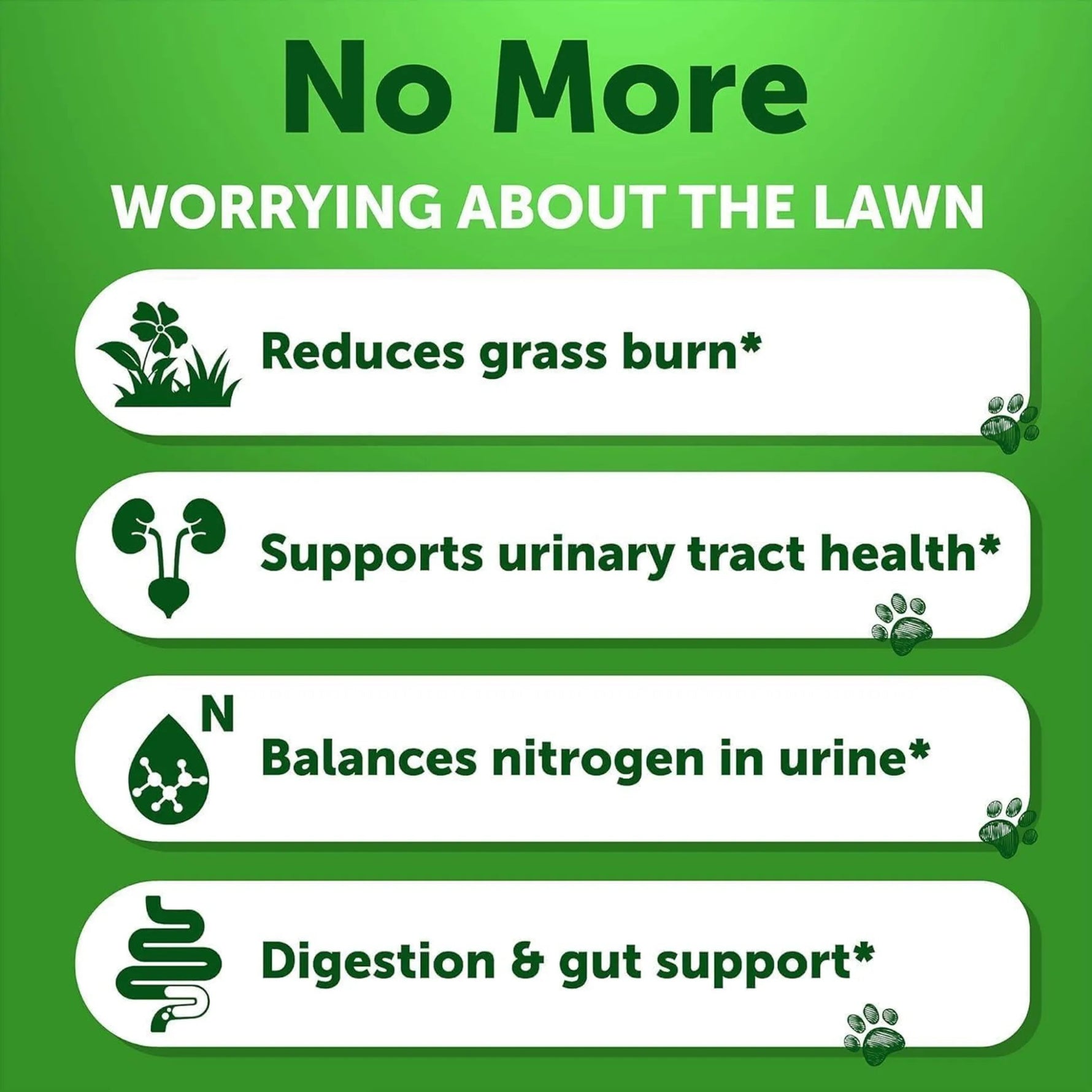 The Amazon Factory's Grass Burn Spot Chews for Dogs - AMAZON FACTORY