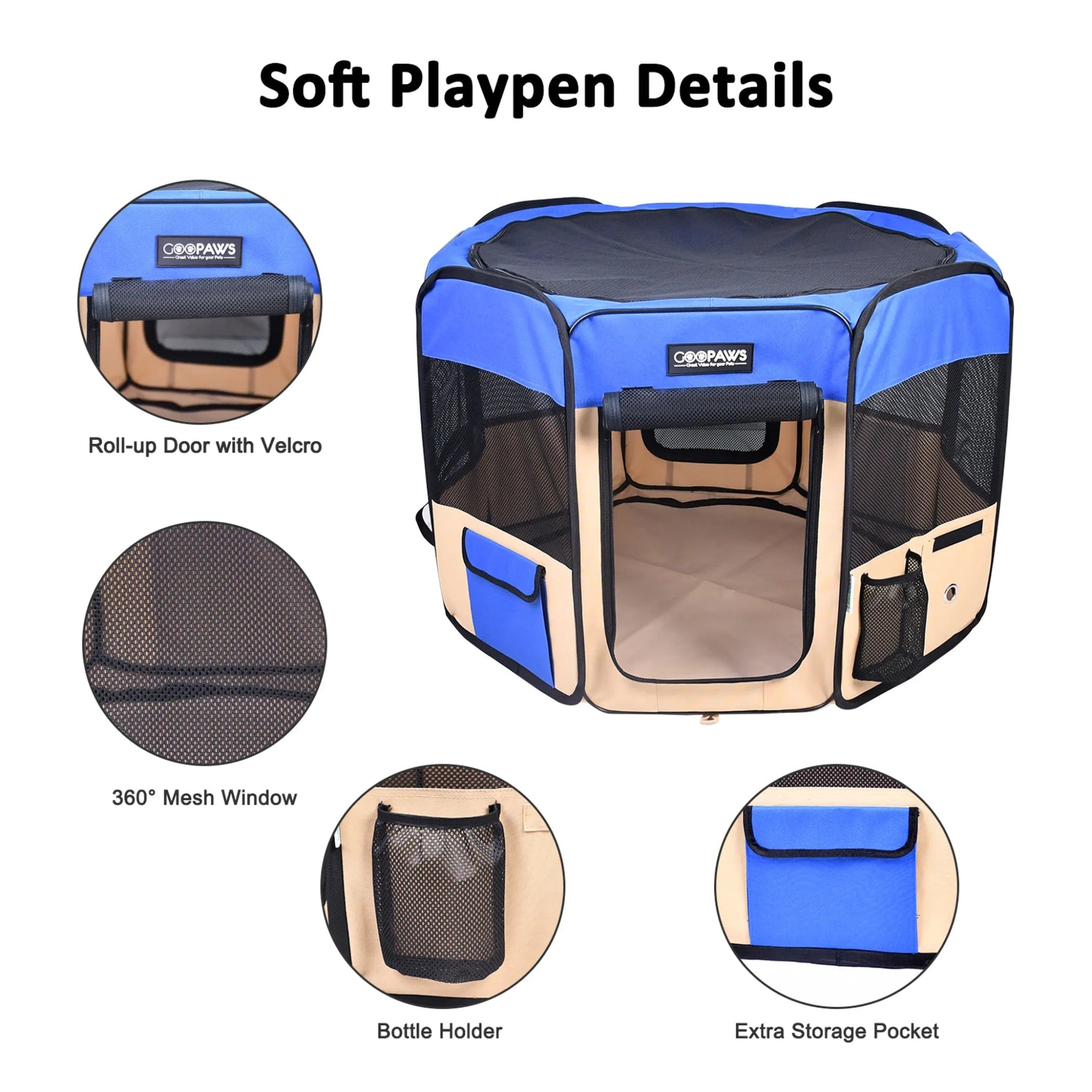 The Amazon Factory's - JESPET Pet Dog Playpens 36