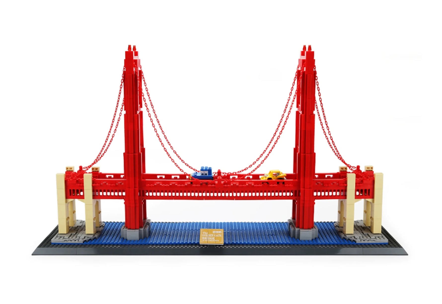 The Golden Gate bridge brick set - AMAZON FACTORY