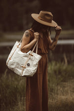 The Organic Cotton Natural Getaway Tote - AMAZON FACTORY