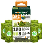 The Original Poop Bags Orange Scented USDA Biobased Rolls - AMAZON FACTORY
