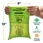 The Original Poop Bags Orange Scented USDA Biobased Rolls - AMAZON FACTORY