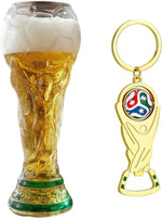 Trophy Beer Glass for World Cup 2026, Premium Soccer Themed Beer Glasses, for Game Day Parties, Man Cave & Football Fan Gifts-AMAZON FACTORY
