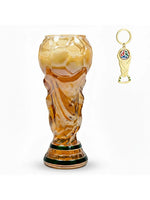Trophy Beer Glass for World Cup 2026, Premium Soccer Themed Beer Glasses, for Game Day Parties, Man Cave & Football Fan Gifts-AMAZON FACTORY