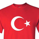 Turkey T shirt Turkish Flag National Team Turkiye Moon Pride Türkiye-AMAZON FACTORY
