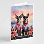 Two Hearts Greeting Cards - Size: 5X7 | Pack Of: 8 | Collection name: Two hearts-AMAZON FACTORY