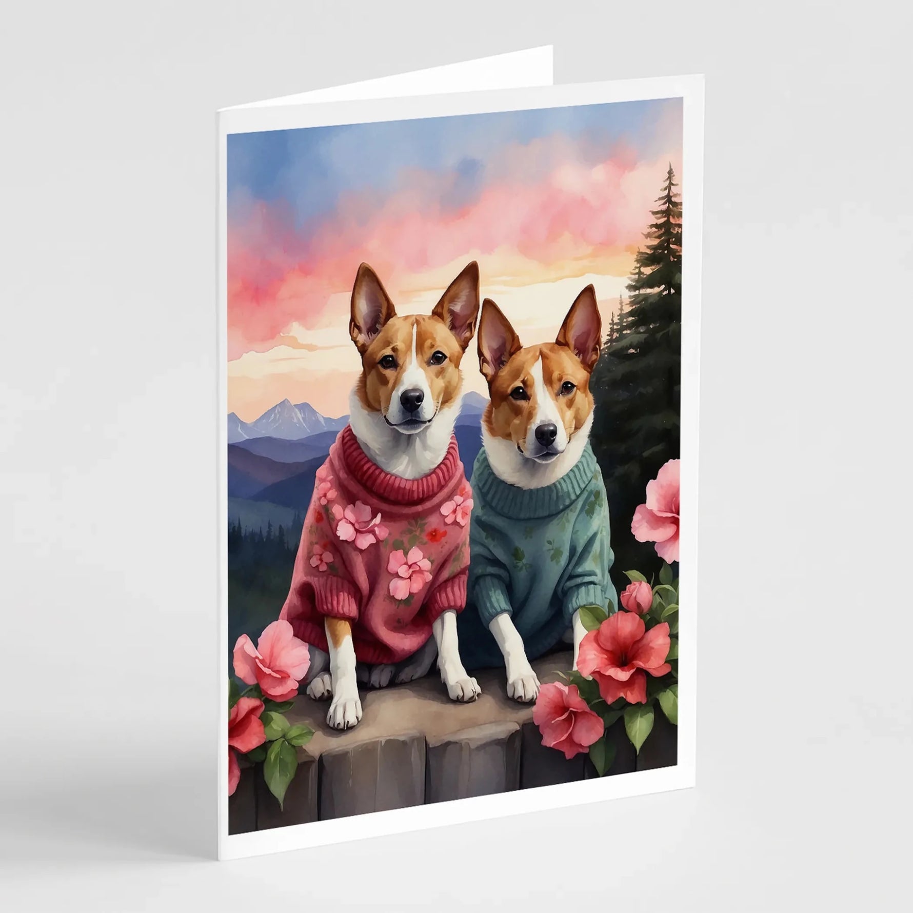 Two Hearts Greeting Cards - Size: 5X7 | Pack Of: 8 | Collection name: Two hearts-AMAZON FACTORY