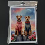 Two Hearts Greeting Cards - Size: 5X7 | Pack Of: 8 | Collection name: Two hearts-AMAZON FACTORY
